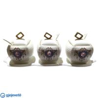 Set Mbajtese porcelani