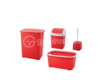 Set Tualeti Me 4 Aksesore