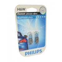 LLAMPA PHILIPS BLUE VISION ULTRA H6W 12V 6W B2-12036 BVU