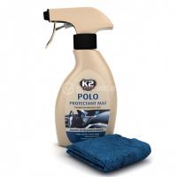 SOLUCION KROSKOTI K2 POLO PROTECTANT MAT 250ML ME PECETE MIKROFIBER - K412