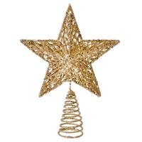 Yll Dekorativ Gold Me Xixa Per Majen E Pemes 23 Cm