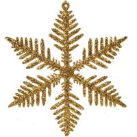 Flok Bore Dekorues Gold Me Xixa 8 Cm 5 Cope