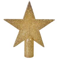 Yll Dekorativ Gold Me Xixa Per Majen E Pemes 15 Cm