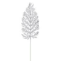 Dege Dekorative Silver Me Xixa 70 Cm