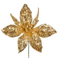 Lule Krishtlindje Gold Me Xixa 17 Cm