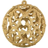 Topa Dekorative Gold Forma Me Xixa 6 Cm 6 Cope