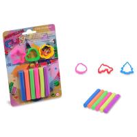 Plastelina Me Ngjyra Neon 6 Cope & 3 Forma