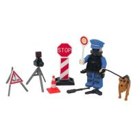 Figure Polici Me Qen & Aksesore