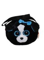 Plush Ty Fashion Shoulder Bag Tracey Black&White Dog 15cm 