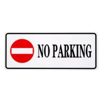 Tabele Ngjitese No Parking 29x12 Cm