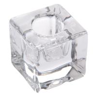 Mbajtese Qiriri Qelq Ne Forme Kubi 4x4 Cm