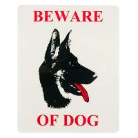Tabele Ngjitese Be Aware Of Dog 20.5x25 Cm