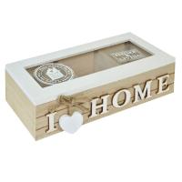 Kuti Druri Dekorative I Love Home 24x10x7 Cm