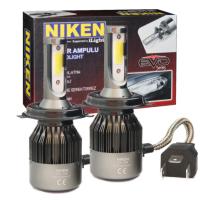 LLAMPA LED NIKEN H4 12V 30W 4000LM SET