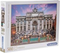 Puzzle me 500 pjese, Fontana di Trevi Rome