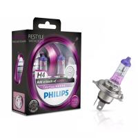LLAMPA PHILIPS COLOR VISION PURPLE H4 12V 60/55W S2-12342