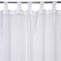 Perde Me Shirit I Bardhe 140x250 Cm