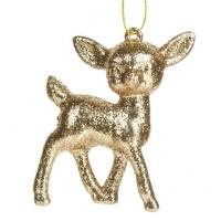 Dre Dekorativ Gold Me Xixa Per Pemen E Vitit Ri 8.5 Cm