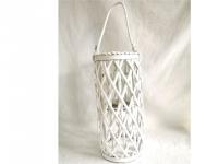 Mbajtes qirinjsh I bardhe SEVILLA 40cm