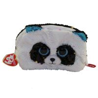 Plush Ty Fashion Sequins Accessory Bag Bamboo Panda 10cm