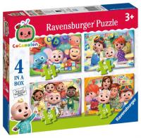 Puzzle Ravensburger Cocomelon Four In A Box