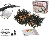 Varg me 240 drita LED me adaptor 3+12 M