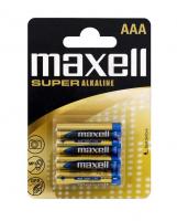 Batterie Maxell LR03 AAA 1.5V Super Alkaline Blister Pack (4Pcs) [16430]
