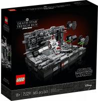 Lego Star Wars Death Star Trench Run Diorama 75329
