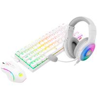 Bundle Redragon S129W 3in1 Combo Keyboard Mechanical with Huano switches K630WRGB , Mouse