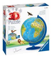 Puzzle Ravensburger 3D Childrens World Globe 180Pcs