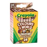 Crayons Crayola 24 Colours Of The World