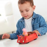 Figure Peppa Pig Weebles Push Along Wobbly Car