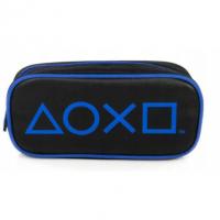Pencil Case PlayStation Black & Blue Tech
