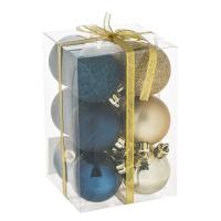 Dekoruese per pemen set topash blu gold me xixa 5cm 12cp