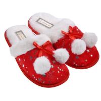 Pantofla te kuqe me yje bore, 36-37