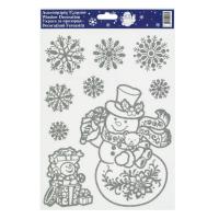 Stickers njeri bore me flok bore gri 20x30