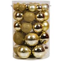 Topa Dekorative Gold Set Mat Me Shkelqim & Me Xixa 54 Cope