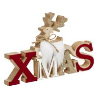 Dekoruese krishtlindje xmas i kuq velvet me dre 24cm