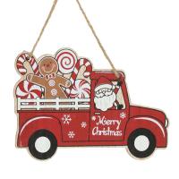 Dekoruese christ tabele forme kamioni santa  candy 18x13cm 