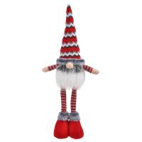 Dekoruese krishtlindje xhuxh santa klaus i kuq  me vija 50cm