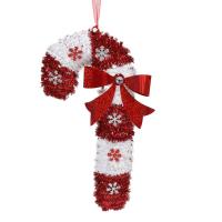 Dekoruese per pemen candy bastun kuq e bardhe 40cm 