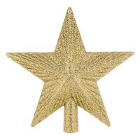 Yll peme krishtlindje gold me xixa 3d 15cm