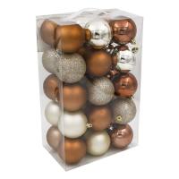 Set me topa ngjyre bronx dhe champagne 30 cp 7 cm 