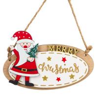 Tabele me shkrime merry christmas 12 cm