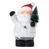 Dekoruese santa klaus me peme 20 cm 