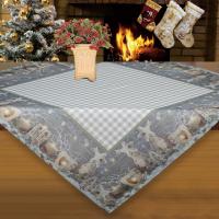 Mbulese tavoline me qirinj 80x80 cm
