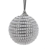 Dekorues top me perla gri 8 cm 