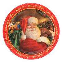 Pjata krishtlindje me santa klausin 10cp 23cm