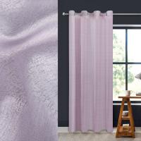 Perde roze me unaza 140x260cm