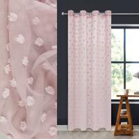 Perde me trendafila roze 140x260 cm 